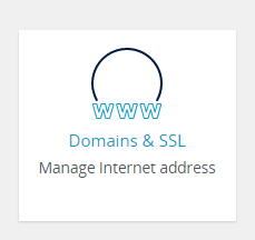 Manage Internet Address